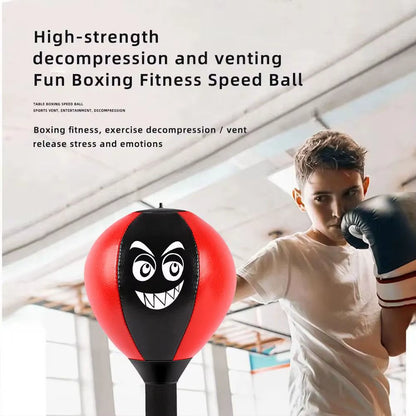 Punching Bag Desktop Punching Bag Stress Buster with Suction Cup Desk Table Boxing Punch Ball Suction Cup Reduce Tension Toys